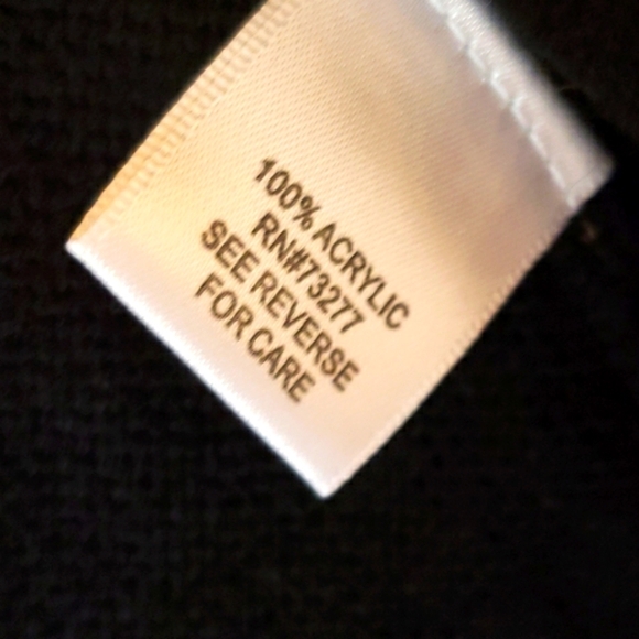 Apt.9 Black Shawl Collar Cardigan Academia Inspired Elbow Patches - Picture 4 of 7